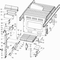 Vue éclatée Metabo TABLE REAR EXTENSION UK220-PK200-255-HC3 0910018469 10 - page 1
