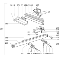 Vue éclatée Metabo MULTI 310 G-W 0290031001 10 - page 6
