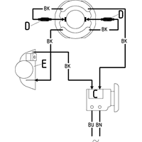 Vue éclatée Metabo SR E 359 00359011 - page 2