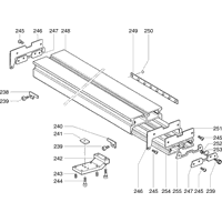 Vue éclatée Metabo MULTI 310 G-W 0290031001 11 - page 6