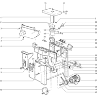 Vue éclatée Metabo MULTI 310 G-W 0290031001 10 - page 7
