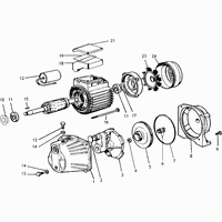 Vue éclatée Metabo HWW 4000-20 G 0250400110 11 - page 1