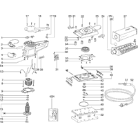 Vue éclatée Metabo SR E 357 00357000 - page 1