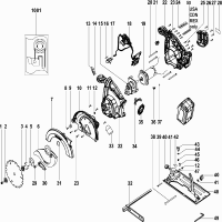 Vue éclatée Metabo KSA 18 LTX 02268420 - page 1