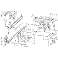 Vue éclatée Metabo SLIDING CARRIAGE UK220-PK200 0910018434 10 - page 1