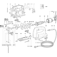 Vue éclatée Metabo ST 50 PENDIX 04000000 - page 3