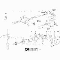 Vue éclatée Metabo BHE 26 DIAGNOSTIC 00246000 - page 1