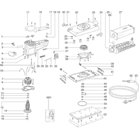 Vue éclatée Metabo SR 358 00358011 - page 1