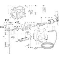 Vue éclatée Metabo STE 65 SP 00362000 - page 3