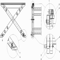 Vue éclatée Metabo WORKSTAND PKU 250 ZUSAMMENKLAPPBAR 0910059980 10 - page 1