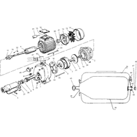 Vue éclatée Metabo HV 1600-100 W 0250160003 11 - page 1