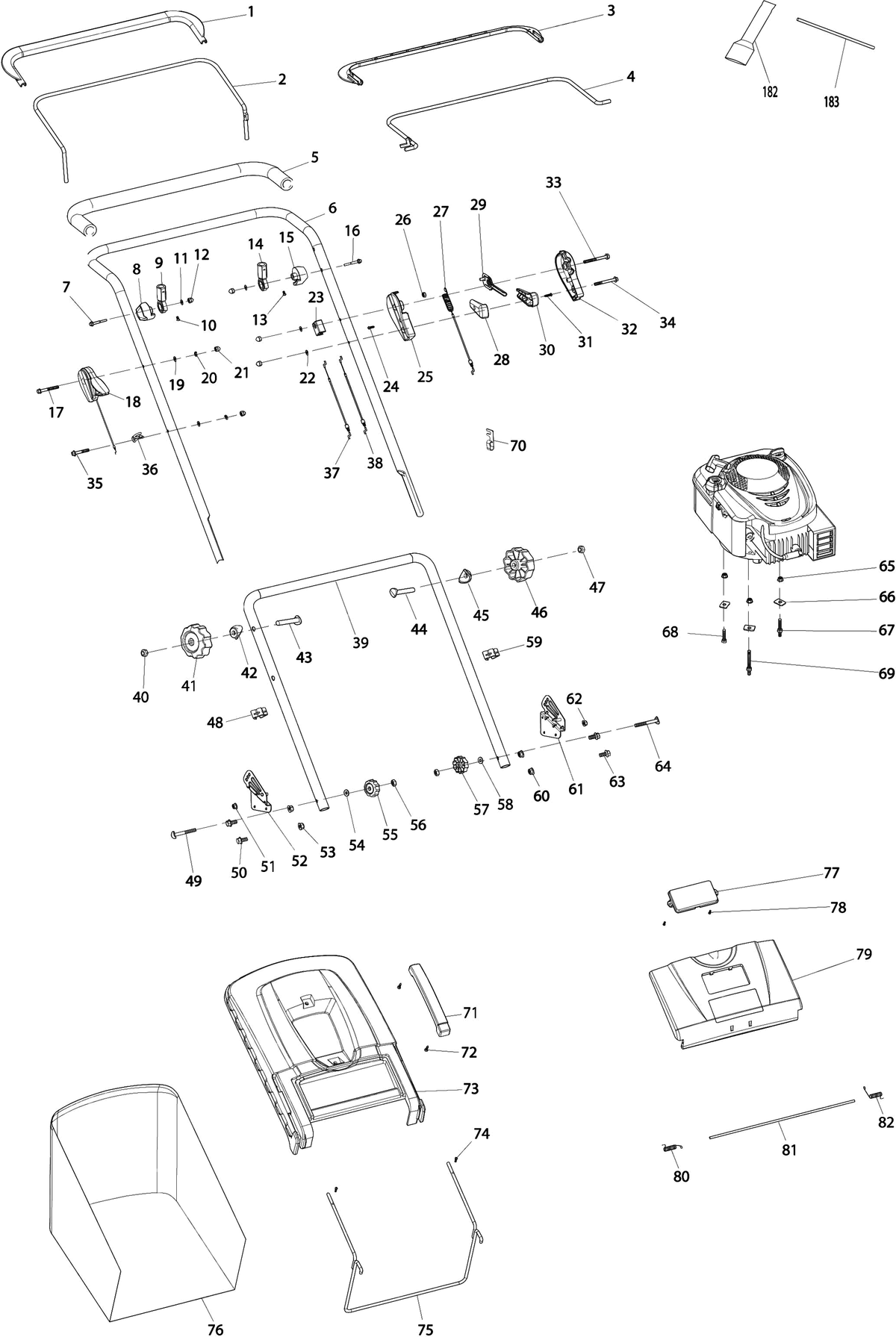 Vue éclatée Makita PLM5600N2 - page 1