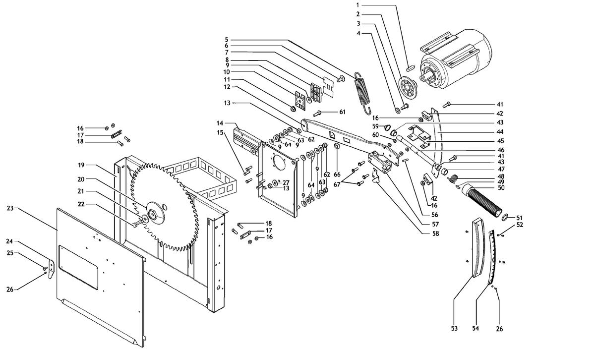 Vue éclatée Metabo BKH 450 Plus 5,50 DNB 0104705000 10 - page 2