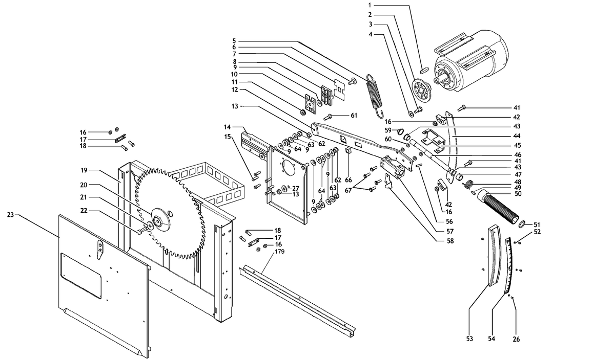Vue éclatée Metabo BKH 450 Plus 5,50 DNB 0104705000 12 - page 2