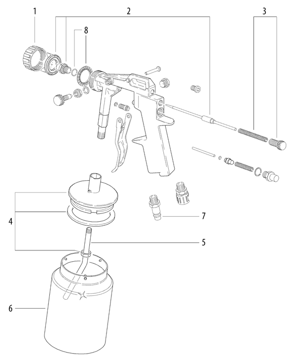 Vue éclatée Metabo FSP 1000 S 01576000 - page 1