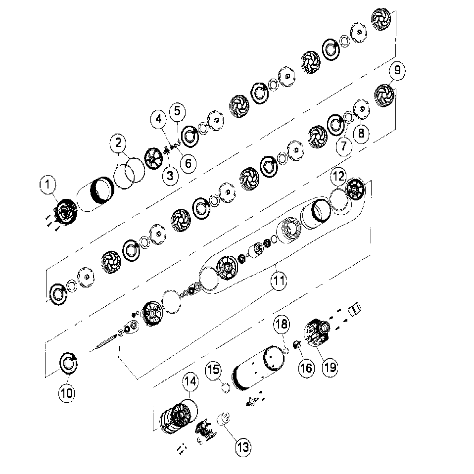 Vue éclatée Metabo TBP 4000 M 0250400055 13 - page 2